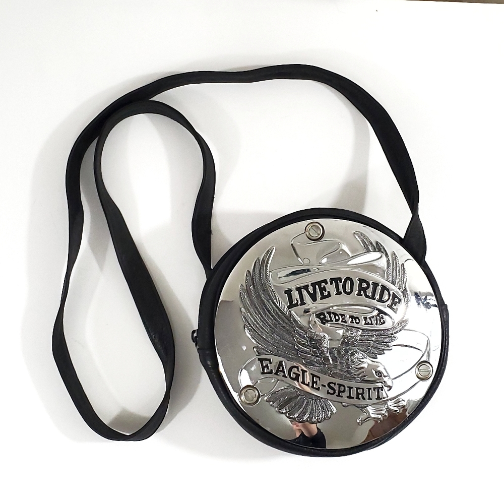 Harley Davidson Live to Ride Round Bag Derby